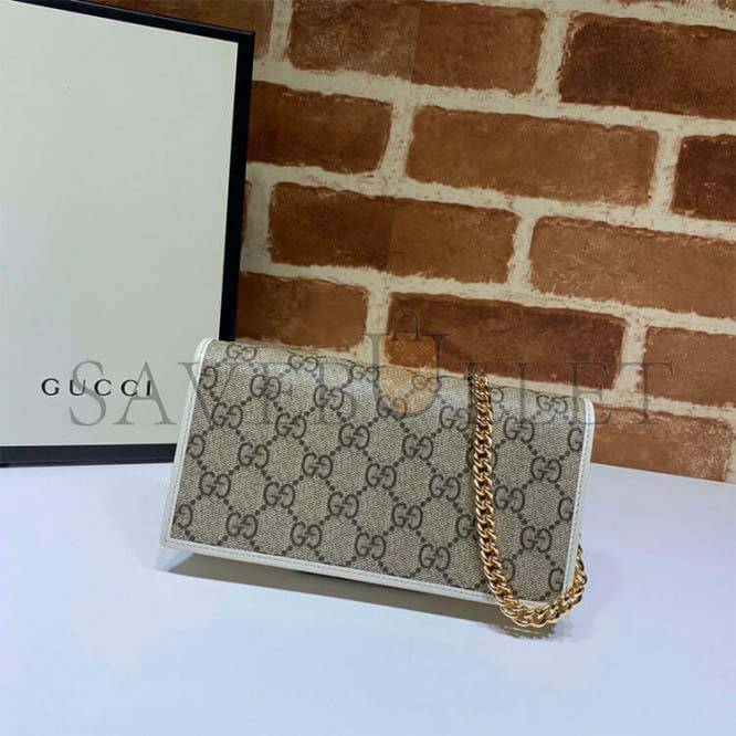 GUCCI HORSEBIT 1955 WALLET WITH CHAIN 621892 (21*19*2.5cm) GUCCI HORSEBIT 1955 WALLET WITH CHAIN 621892 (21*19*2.5cm)